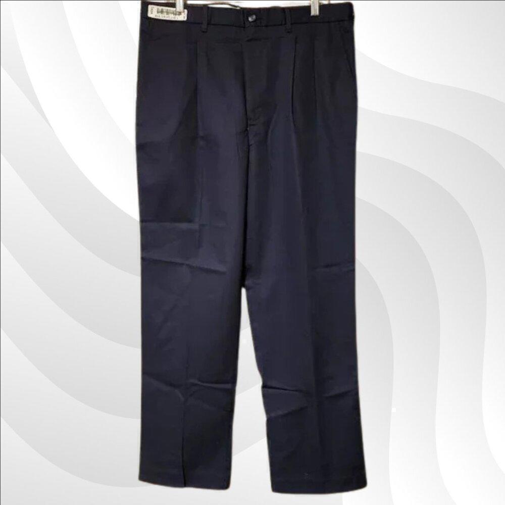2/$20 Edwards Navy Blue Dress Work Pants Size 36 | Professional & Classic Fit